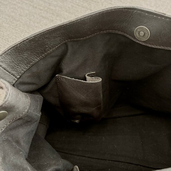 Boden Calf Hair Dalmation Print Leather Satchel - Picture 13 of 16